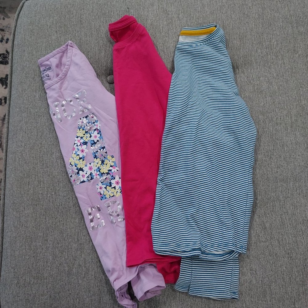 Bundle of 3 girls long sleeved t-shirts